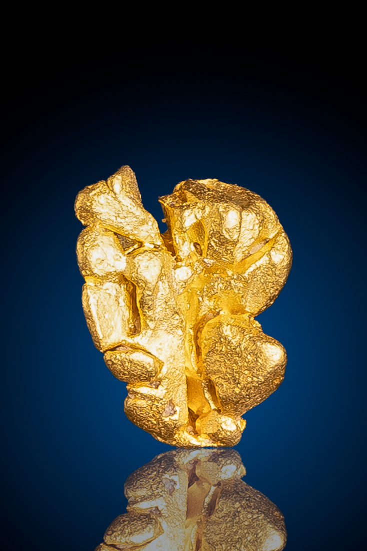 (image for) Beautiful and Rare - Natural Gold Crystal from Antioquia, Columbia